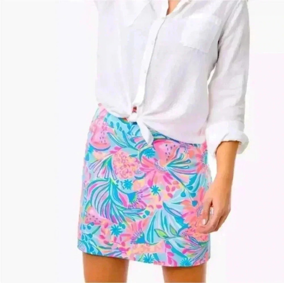 Lilly Pulitzer Jonas High-Waisted Skort - Picture 1 of 7
